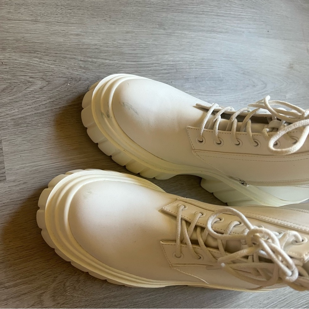 Alternative White Platform Boots - image 6